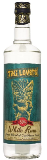 Image sur Tiki Lovers White Rum 50° 0.7L